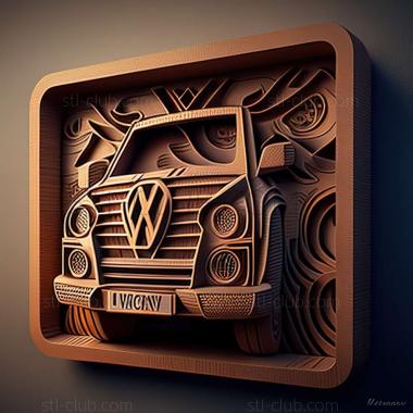 3D модель Volkswagen Amarok (STL)